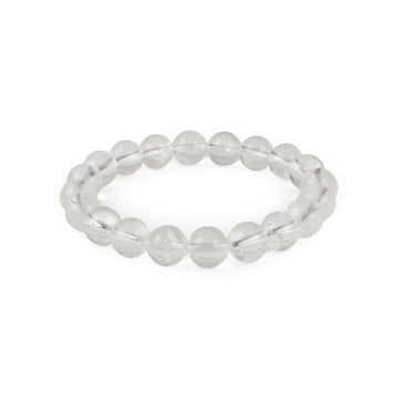 Crystal Quartz Beaded Bracelet